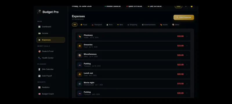Budget Pro screenshot 6