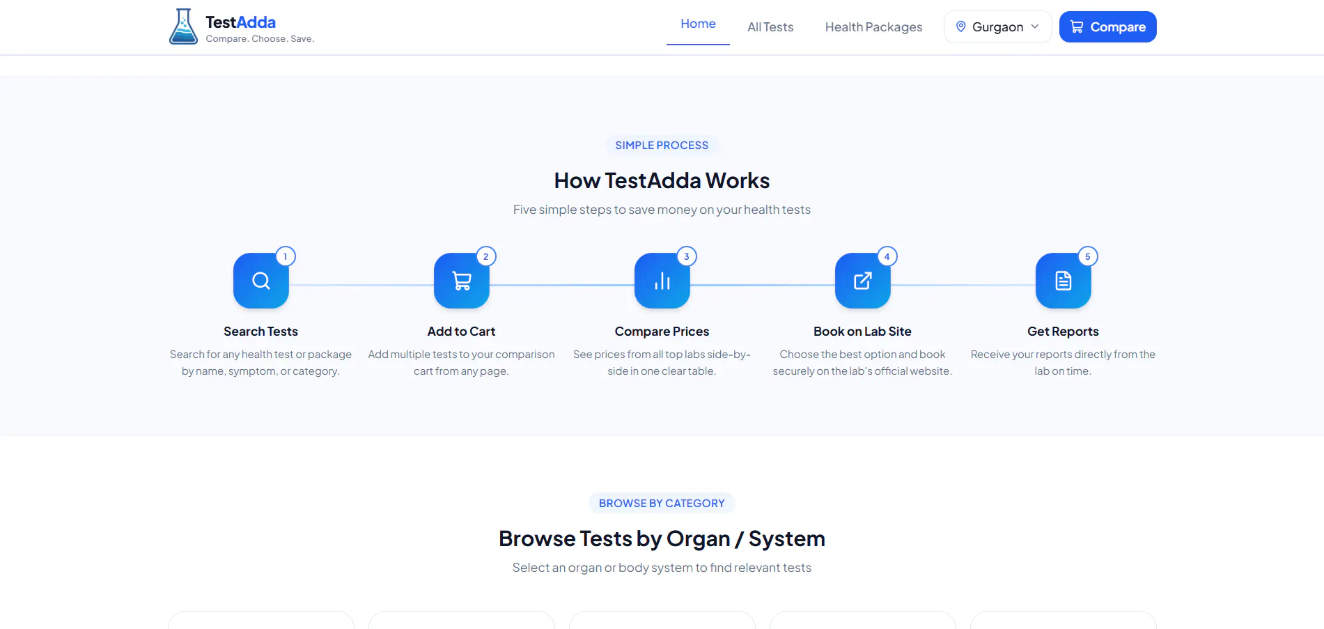 TestAdda — Compare Lab Test Prices gallery image