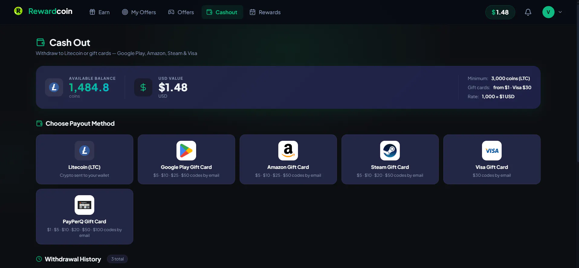 Rewardcoin gallery image