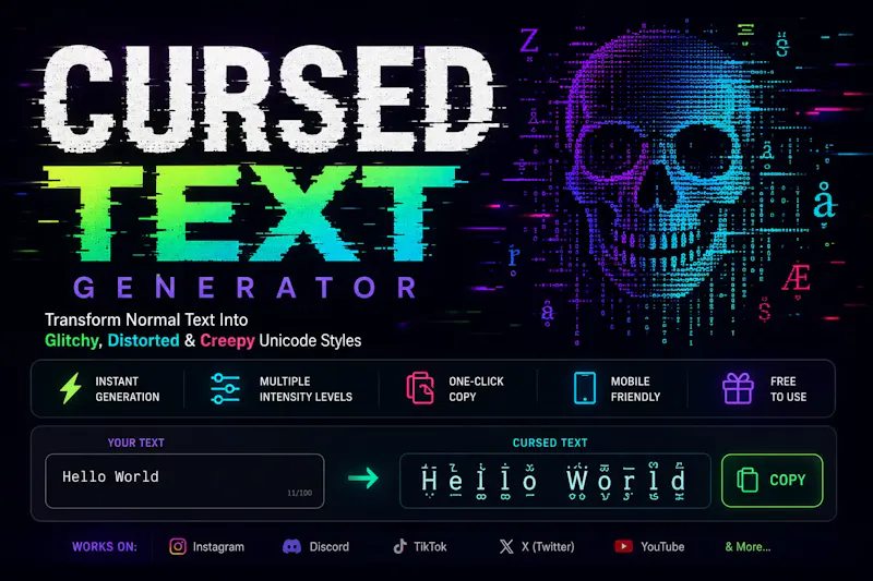 Cursed Text Generator screenshot 1