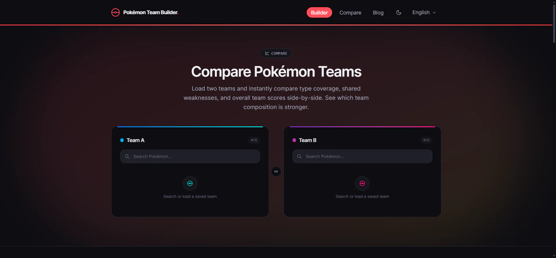Pokémon Team Builder gallery image