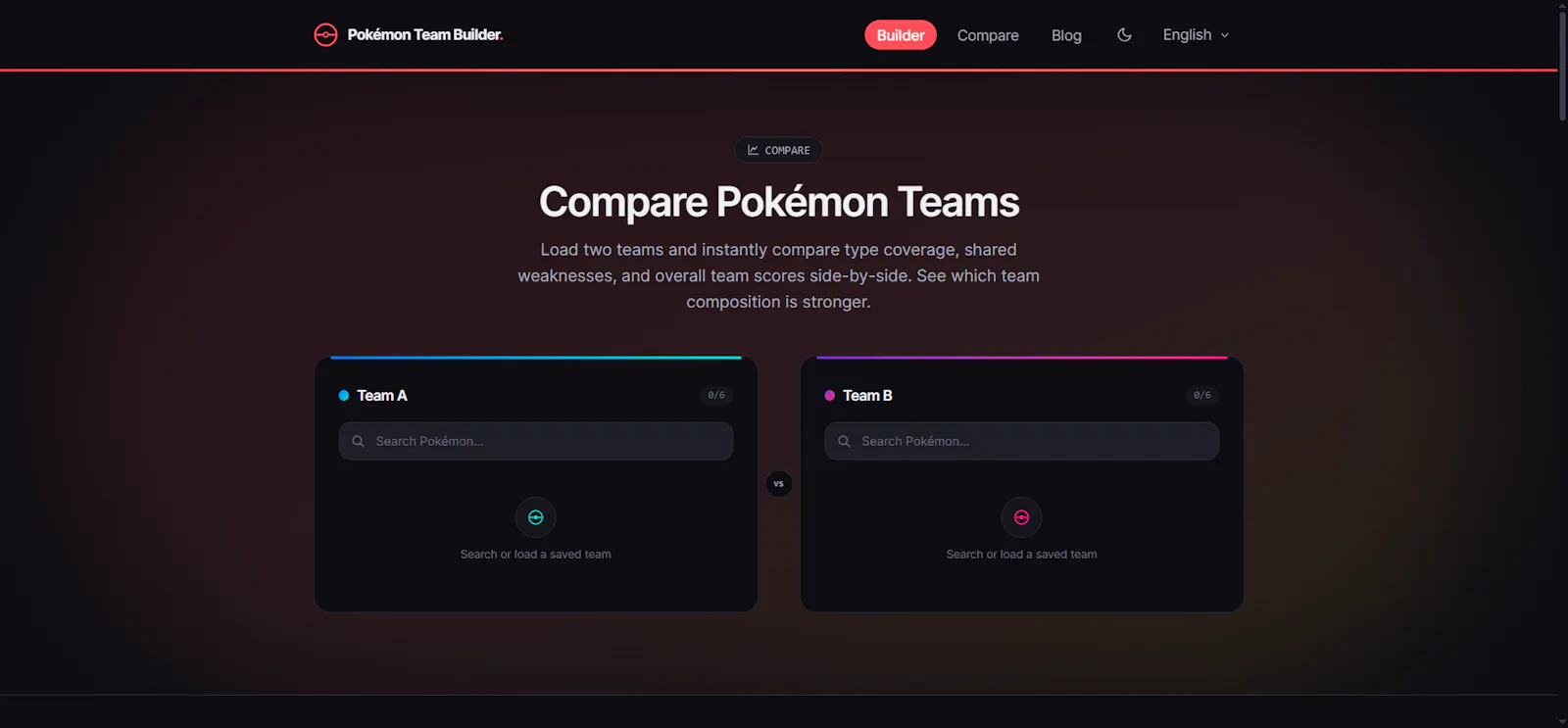 Pokémon Team Builder screenshot 2