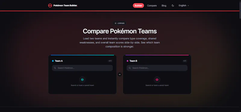 Pokémon Team Builder screenshot 2