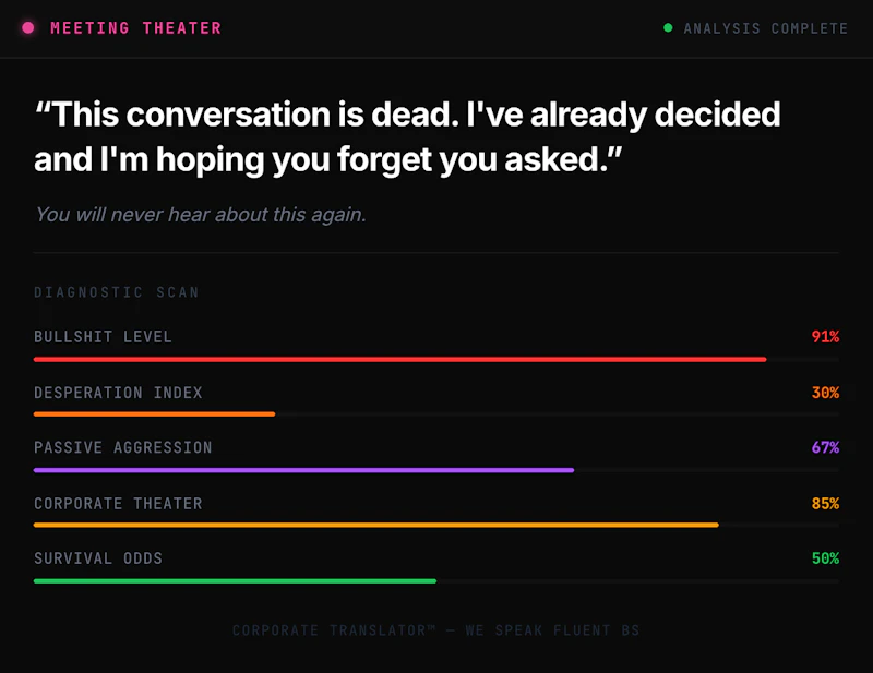 Corporate Translator screenshot 2