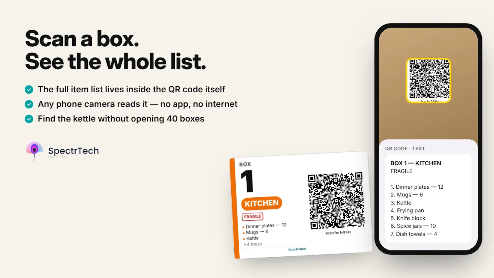 Moving Planner with QR Box Labels screenshot 4