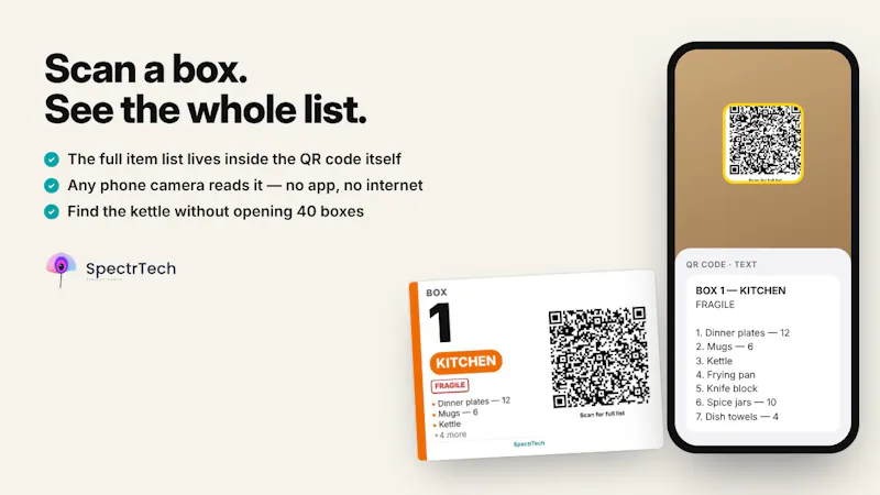Moving Planner with QR Box Labels screenshot 4