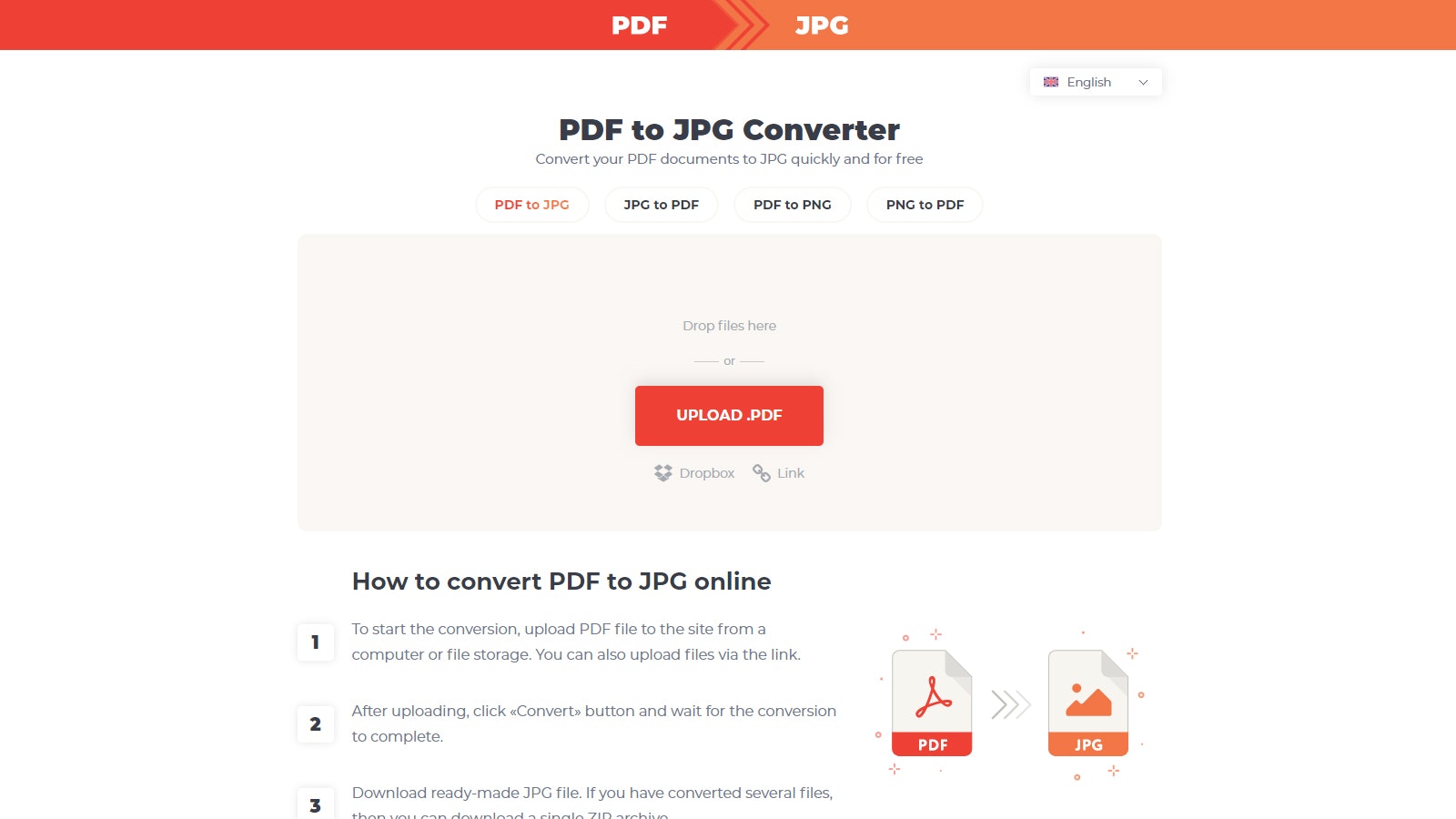 PDF to JPG Converter gallery image
