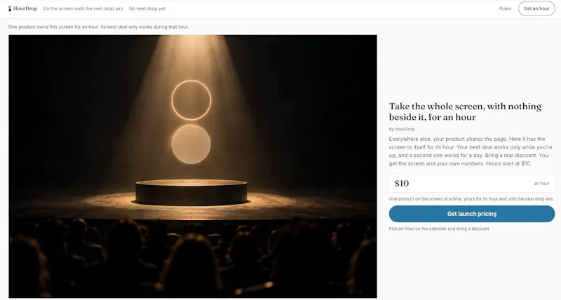 HourDrop screenshot 1