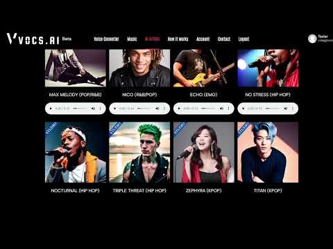 Vocs Ai — screenshot 1 showing tool features and UI