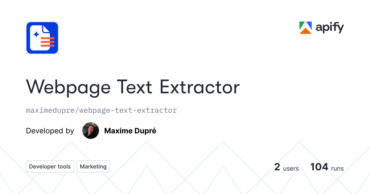 Webpage Text Extractor gallery image