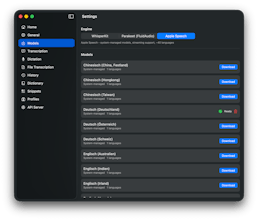 TypeWhisper - Free local speech-to-text gallery image