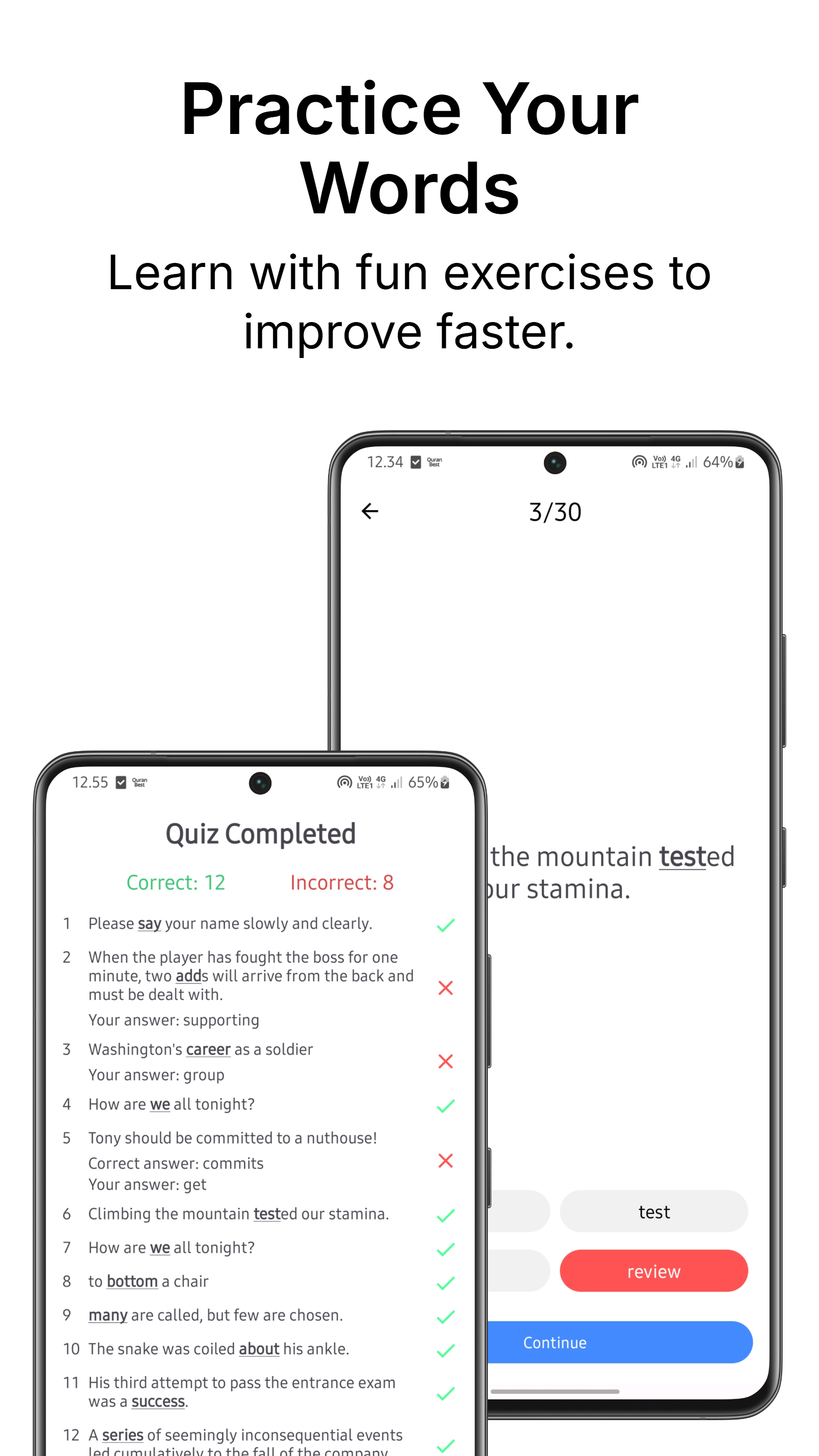 Vocabulens: Vocabulary - Screenshot 5 showing product features and functionality