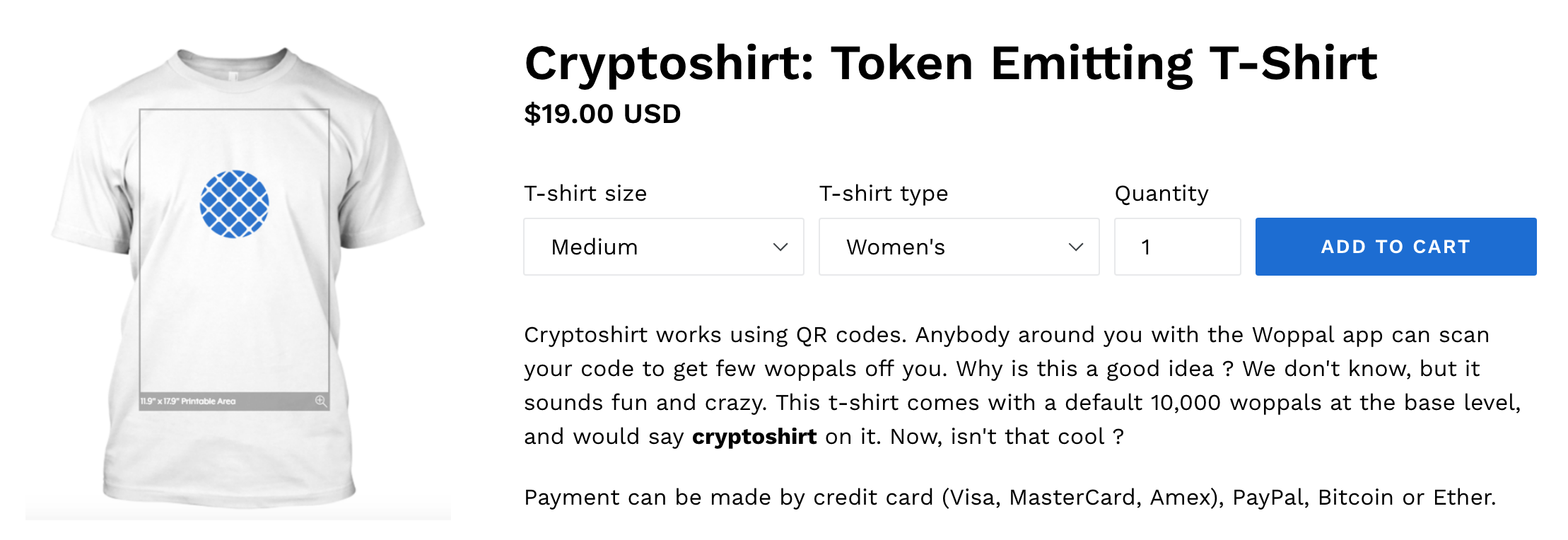 Cryptoshirt by Woppal gallery image