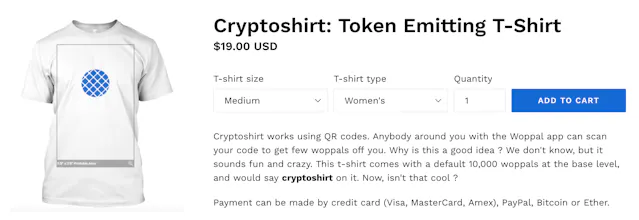 Cryptoshirt by Woppal gallery image