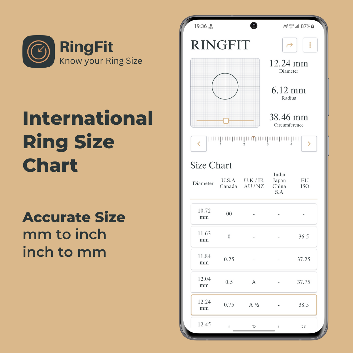 RingFit - Know your Ring Size media 5