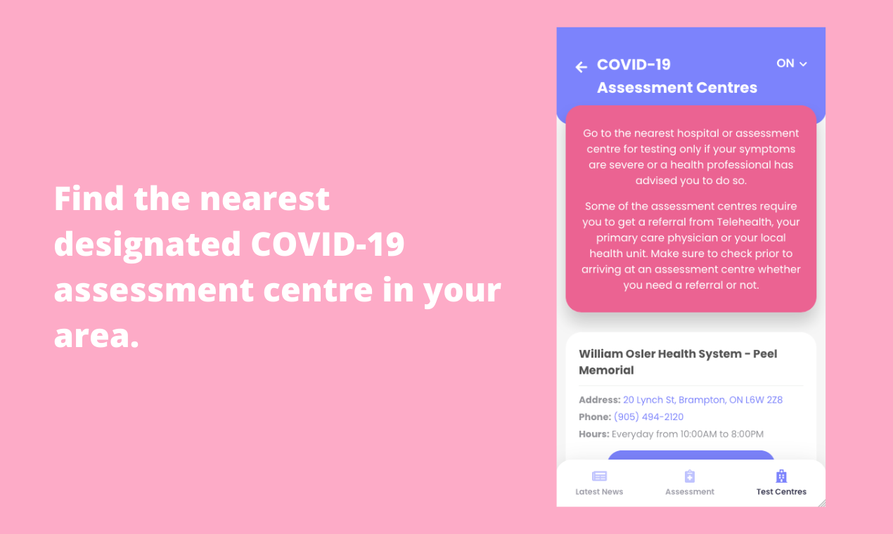 COVID-19 self-assessment gallery image