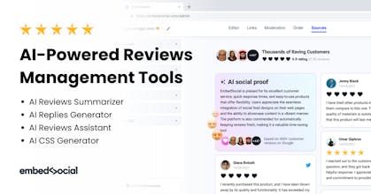 AI Reviews Management by EmbedSocial gallery image