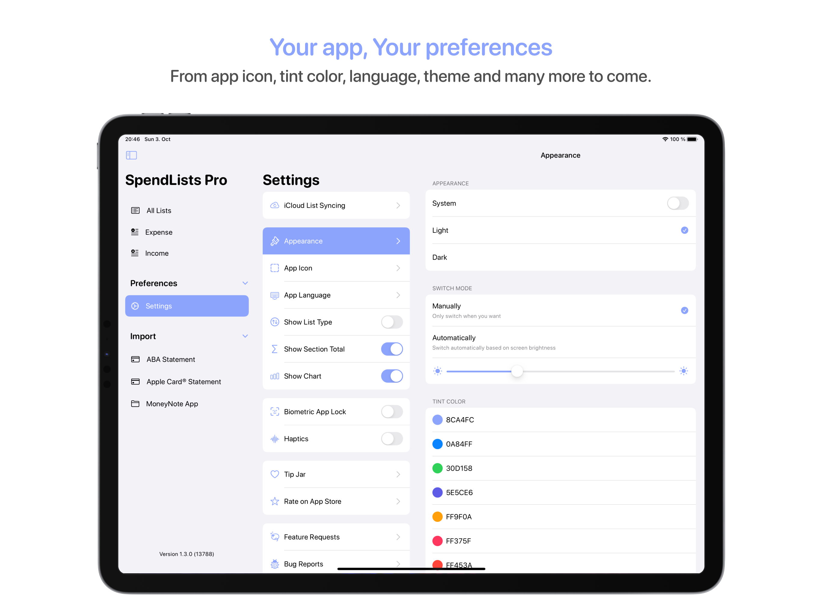 SpendLists gallery image