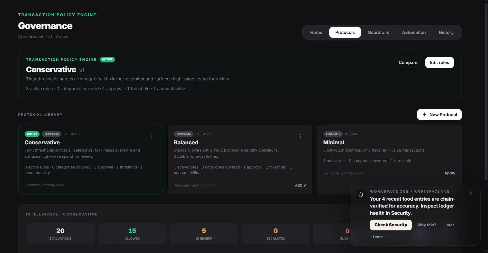 Transify — Financial Governance Platform gallery image