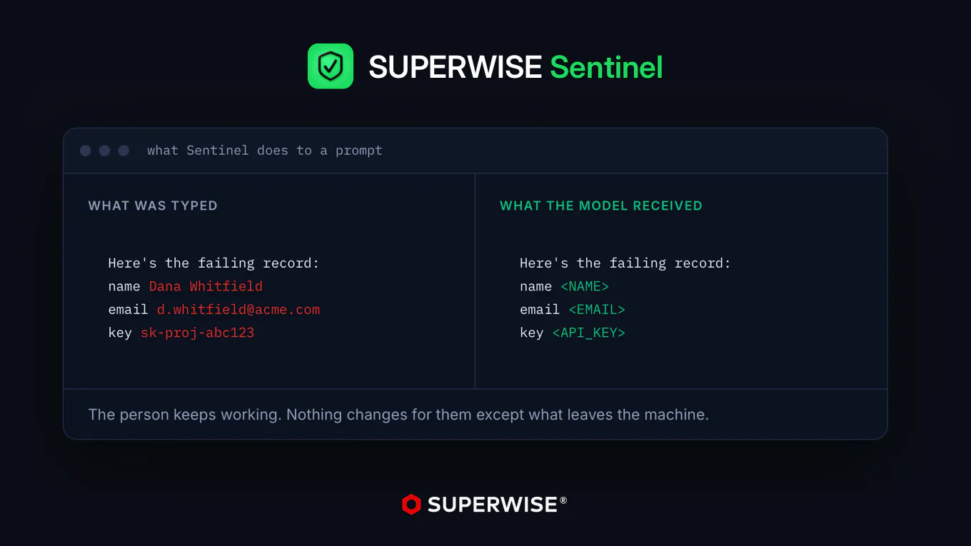 SUPERWISE Sentinel screenshot 2
