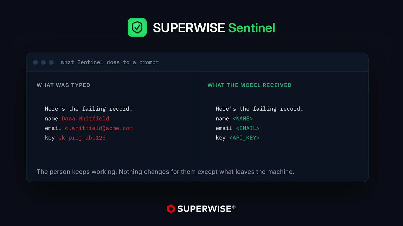 SUPERWISE Sentinel screenshot 2