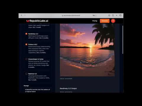 Republiclabs — screenshot 1 showing tool features and UI
