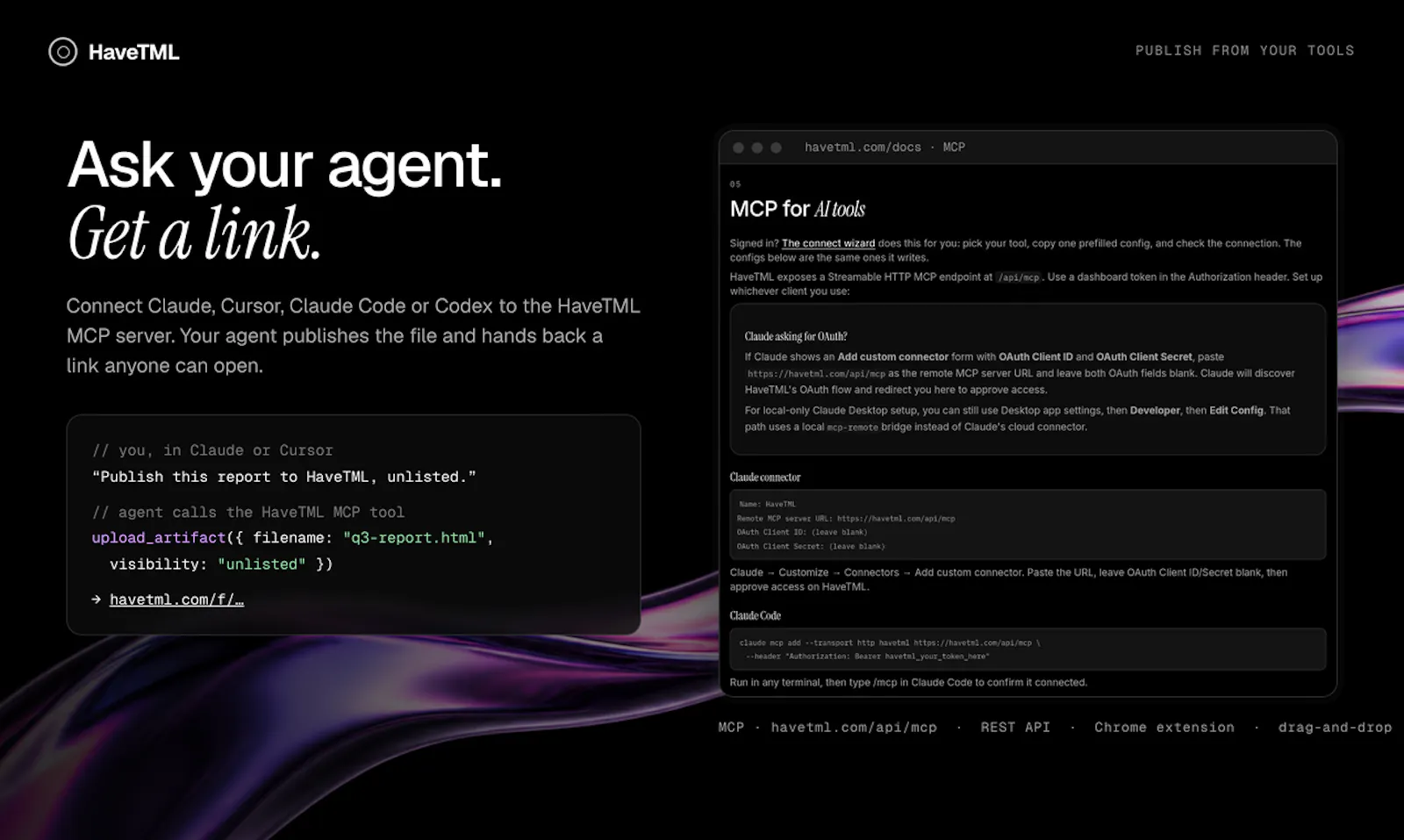 HaveTML screenshot 1