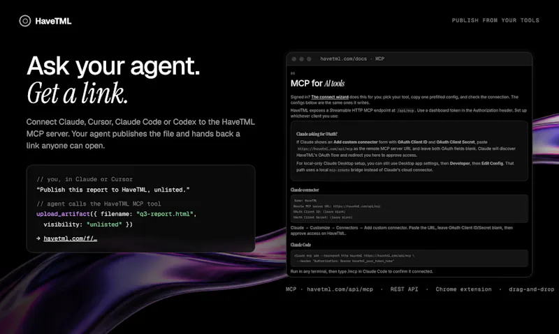 HaveTML screenshot 1