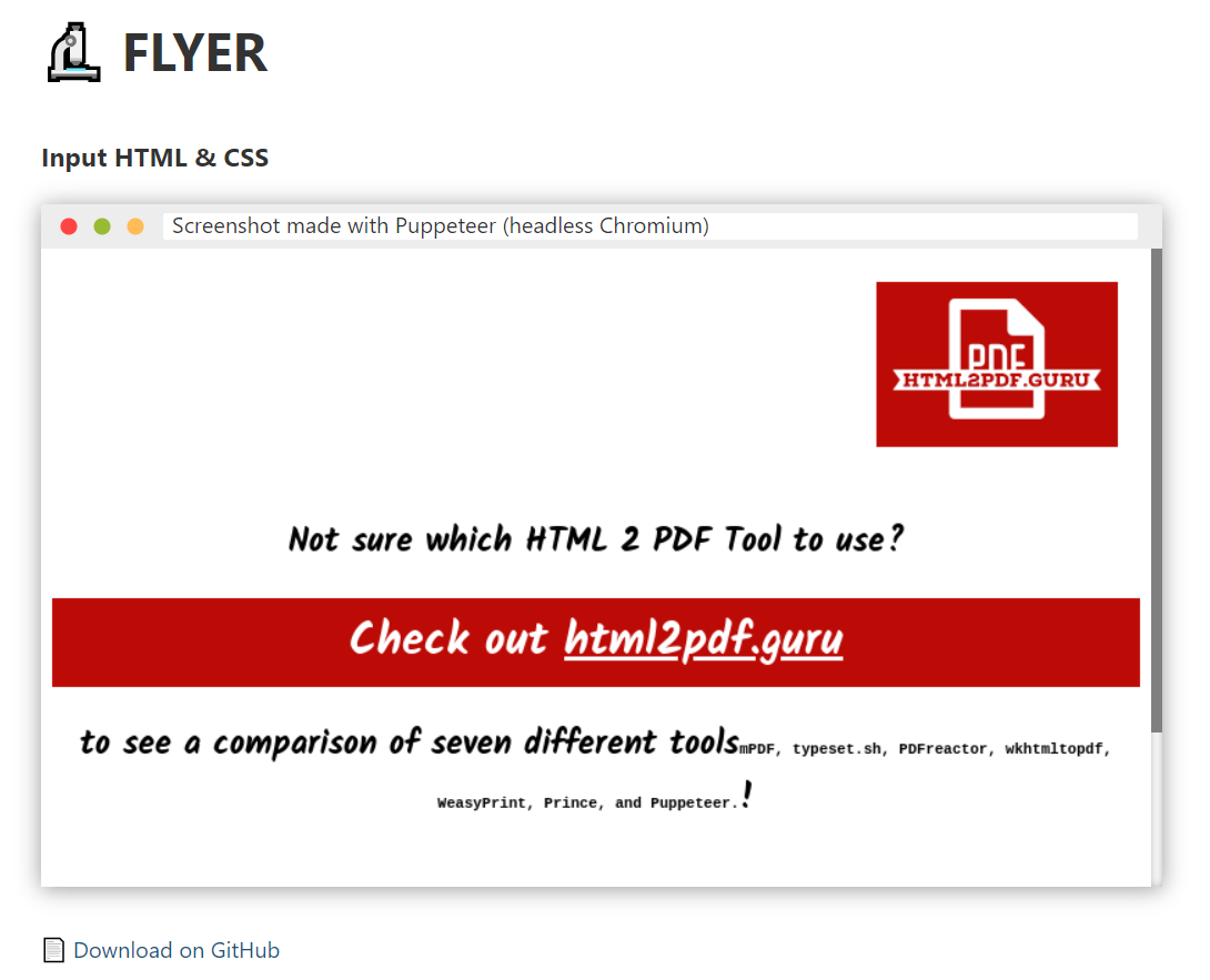 html2pdf.guru gallery image