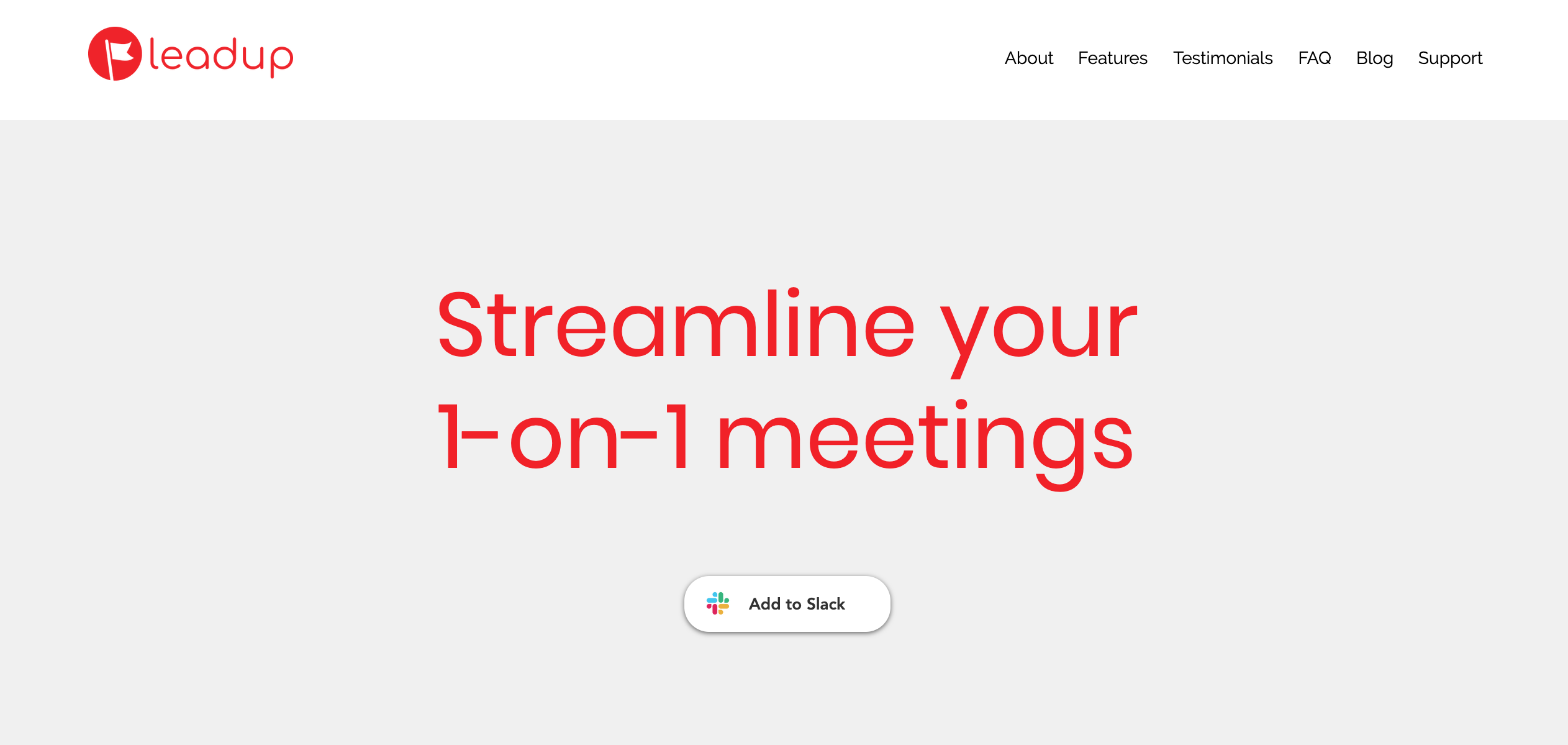 Leadup gallery image