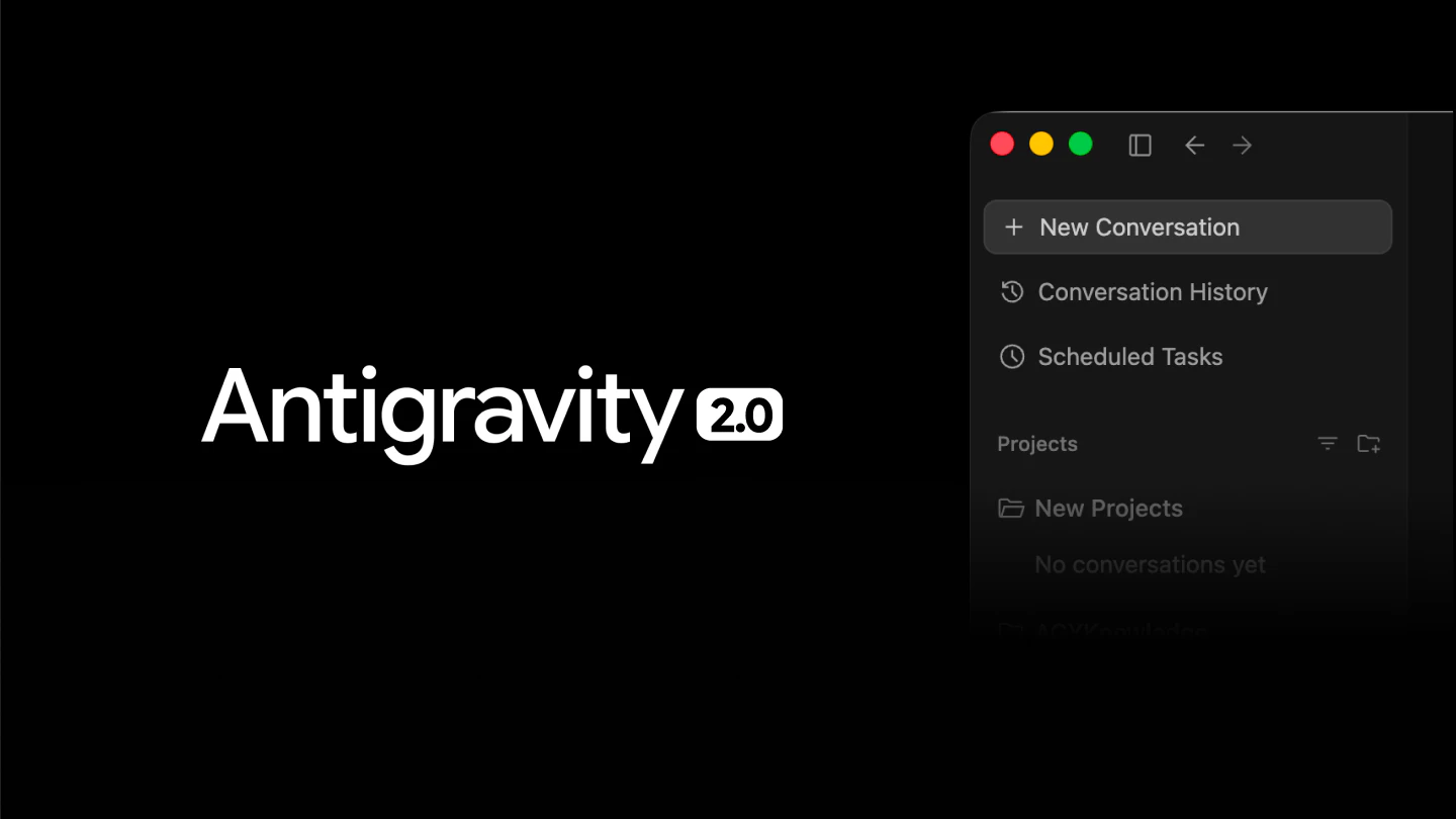 Google Antigravity 2.0 screenshot 1
