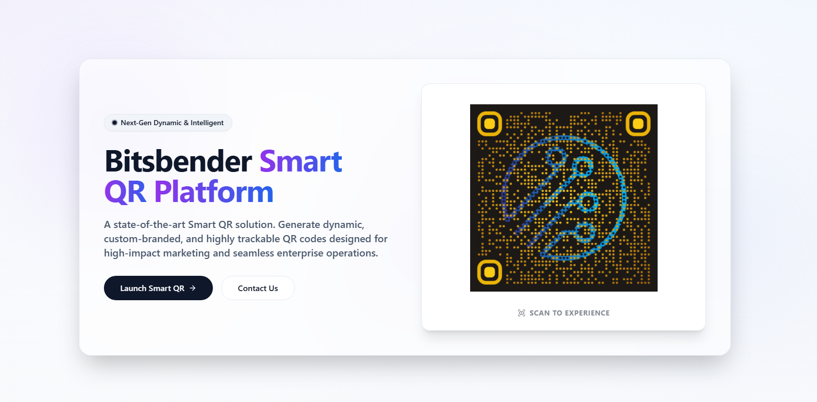 Bitsbender Smart QR media 10