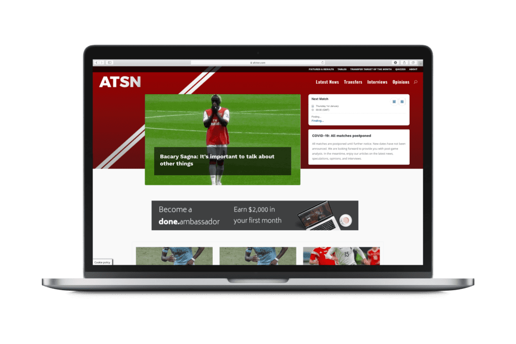 doneWebs gallery image