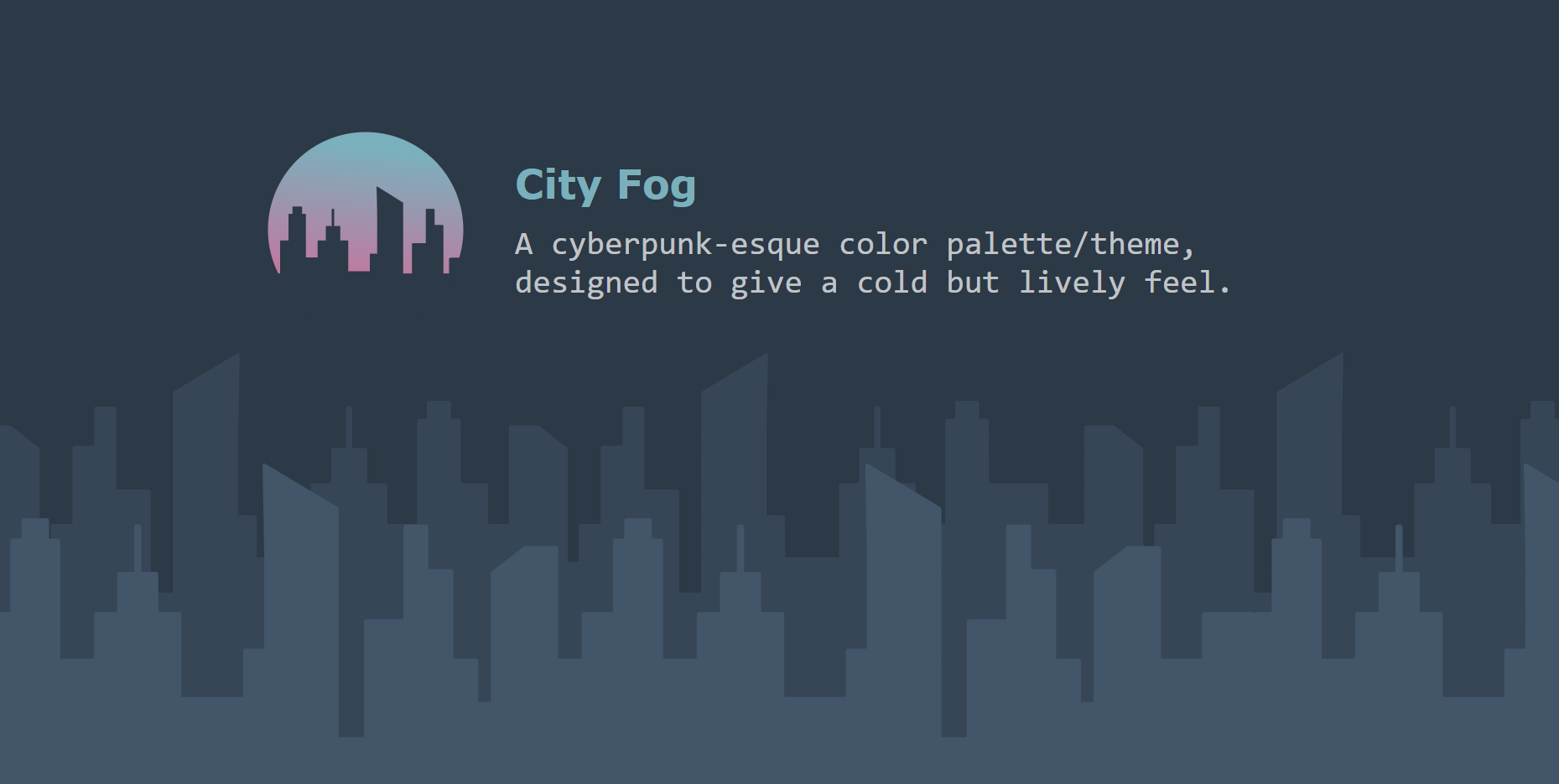 City Fog - Theme/Palette gallery image