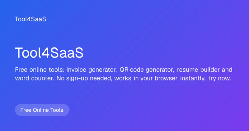 Tool4SaaS screenshot 1