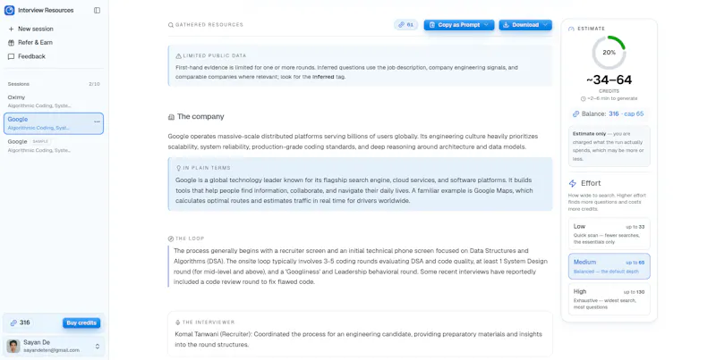 Interview Resources screenshot 3