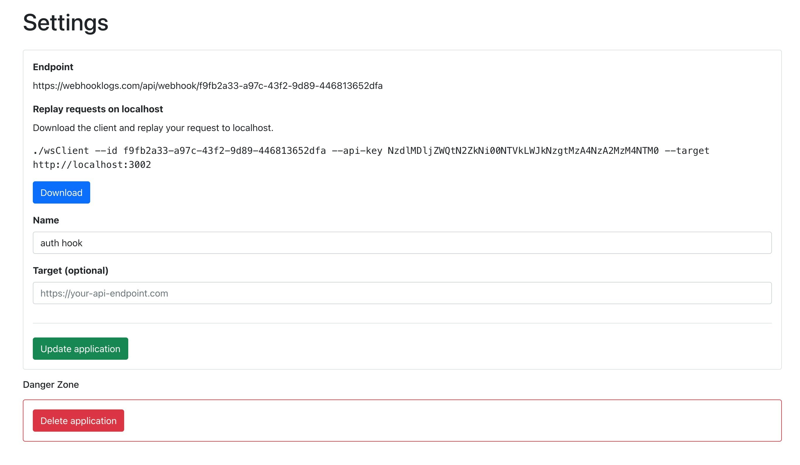 Webhooklogs gallery image