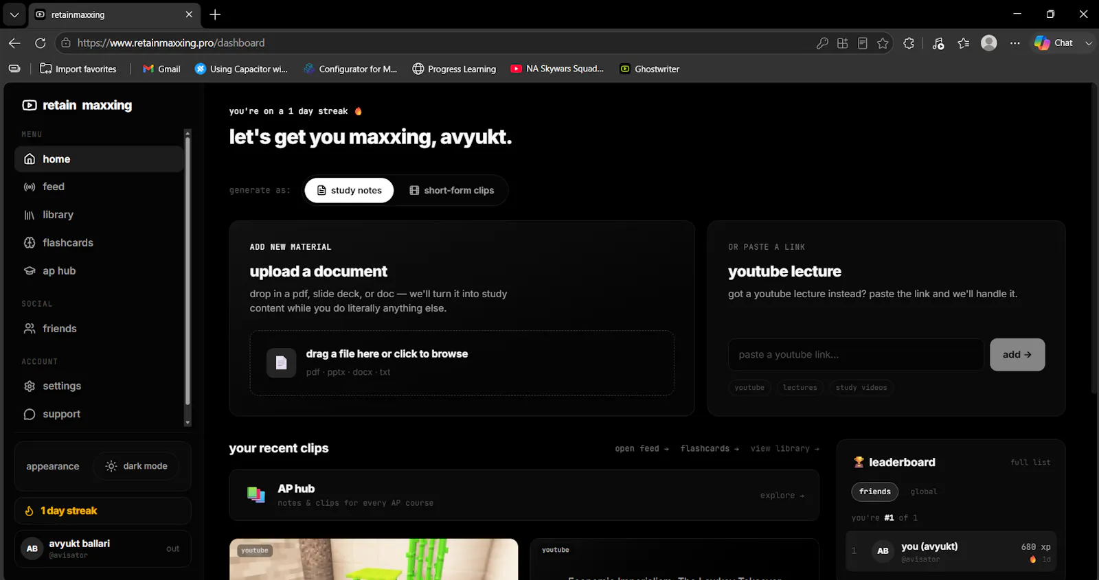 retainmaxxing screenshot 3
