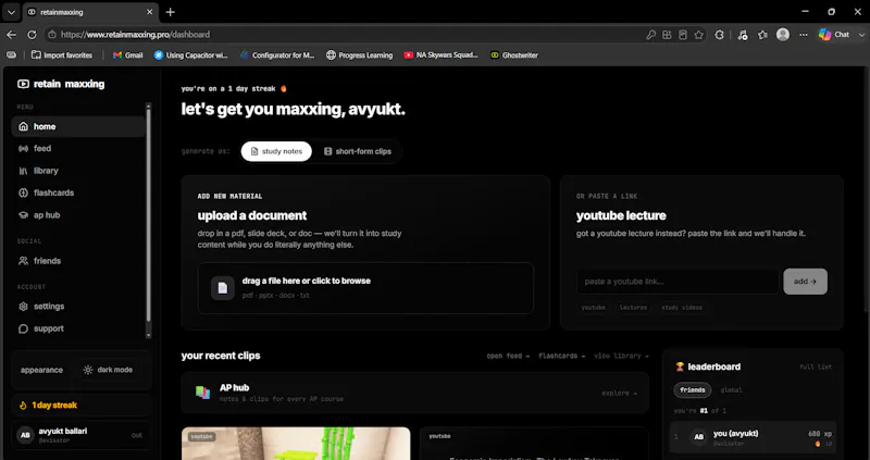 retainmaxxing screenshot 3