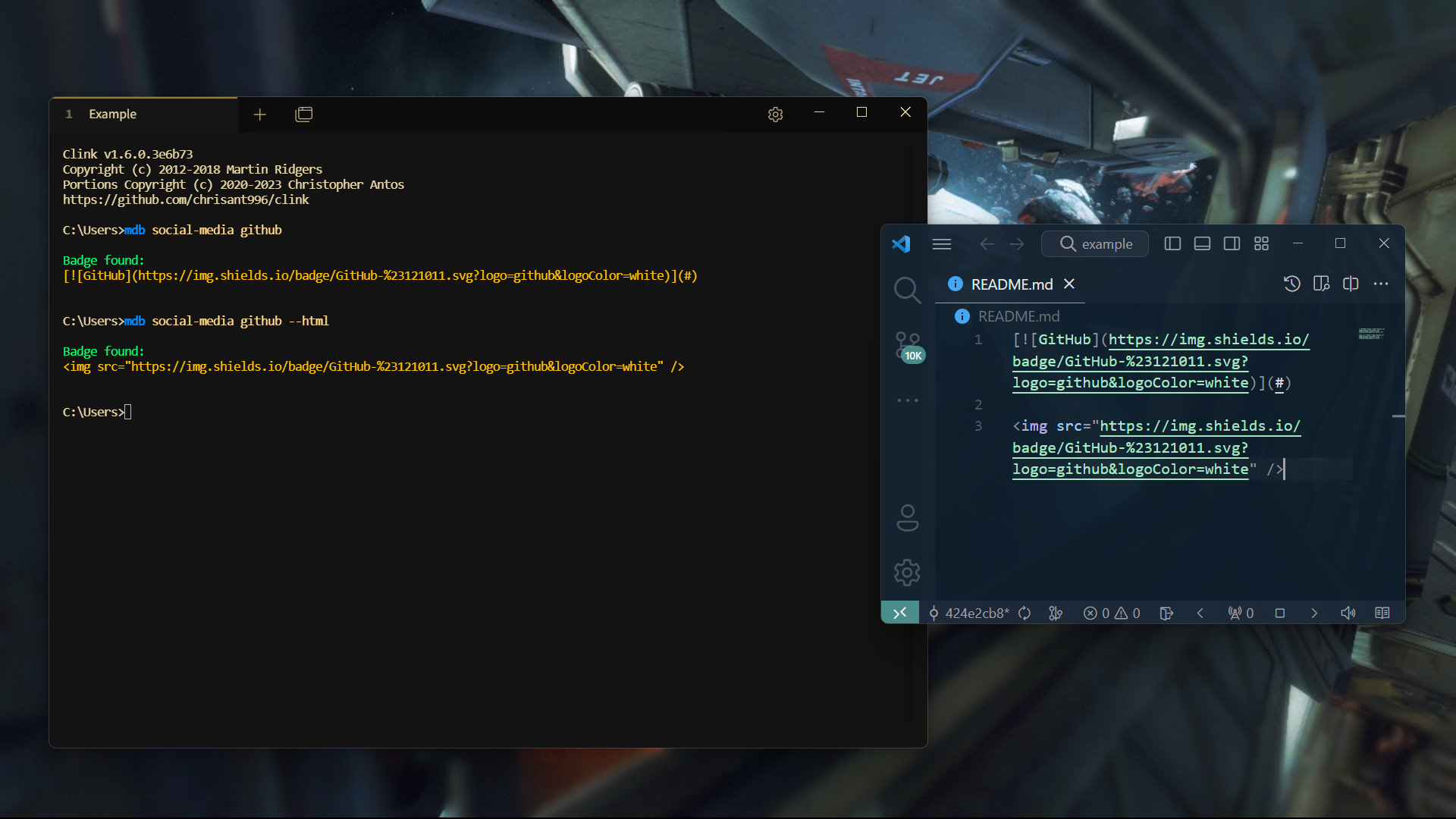 Mídia 1 de mdbadges-cli