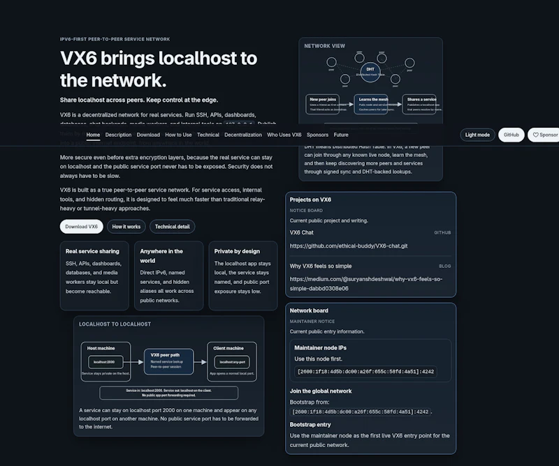 VX6 screenshot 1