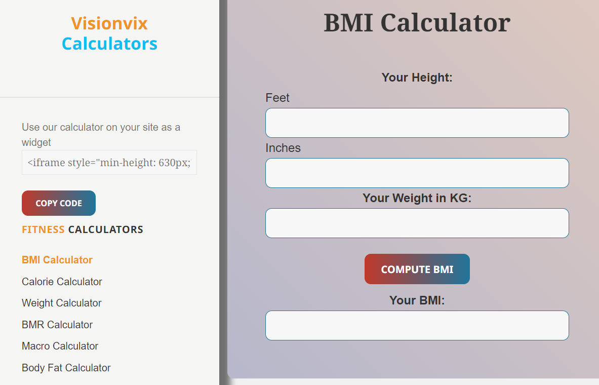 VisionVix Free Calculators media 2