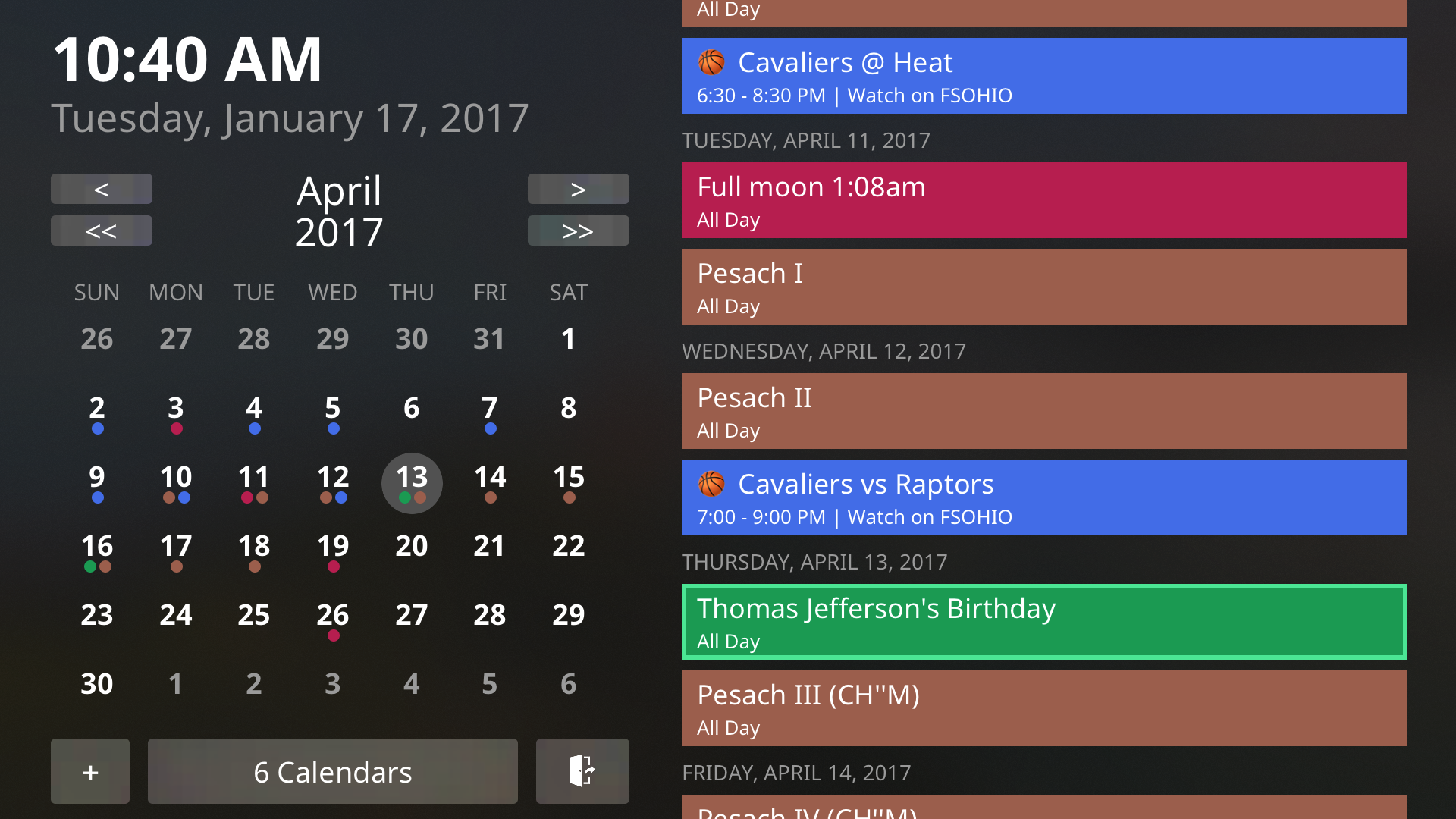 Calendar for Google Calendar for AppleTV gallery image