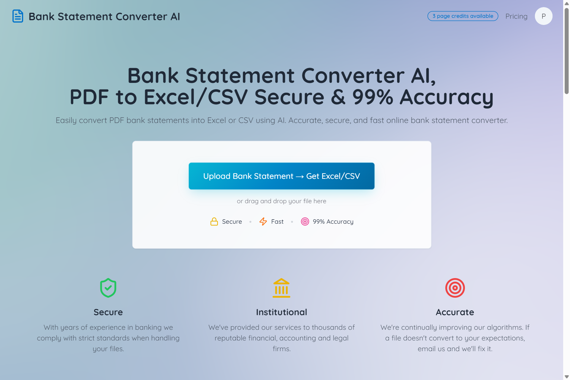 Bank Statement Converter AI - Screenshot 5 preview