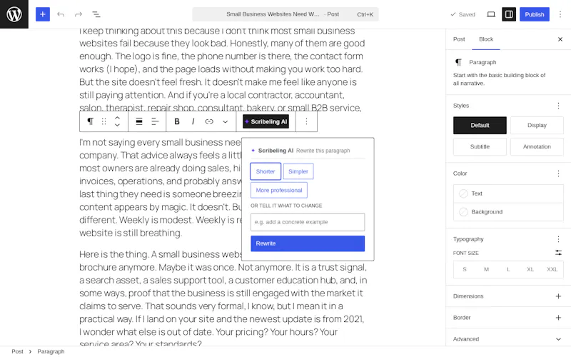 Scribeling — Your ChatGPT, Your marketer screenshot 14