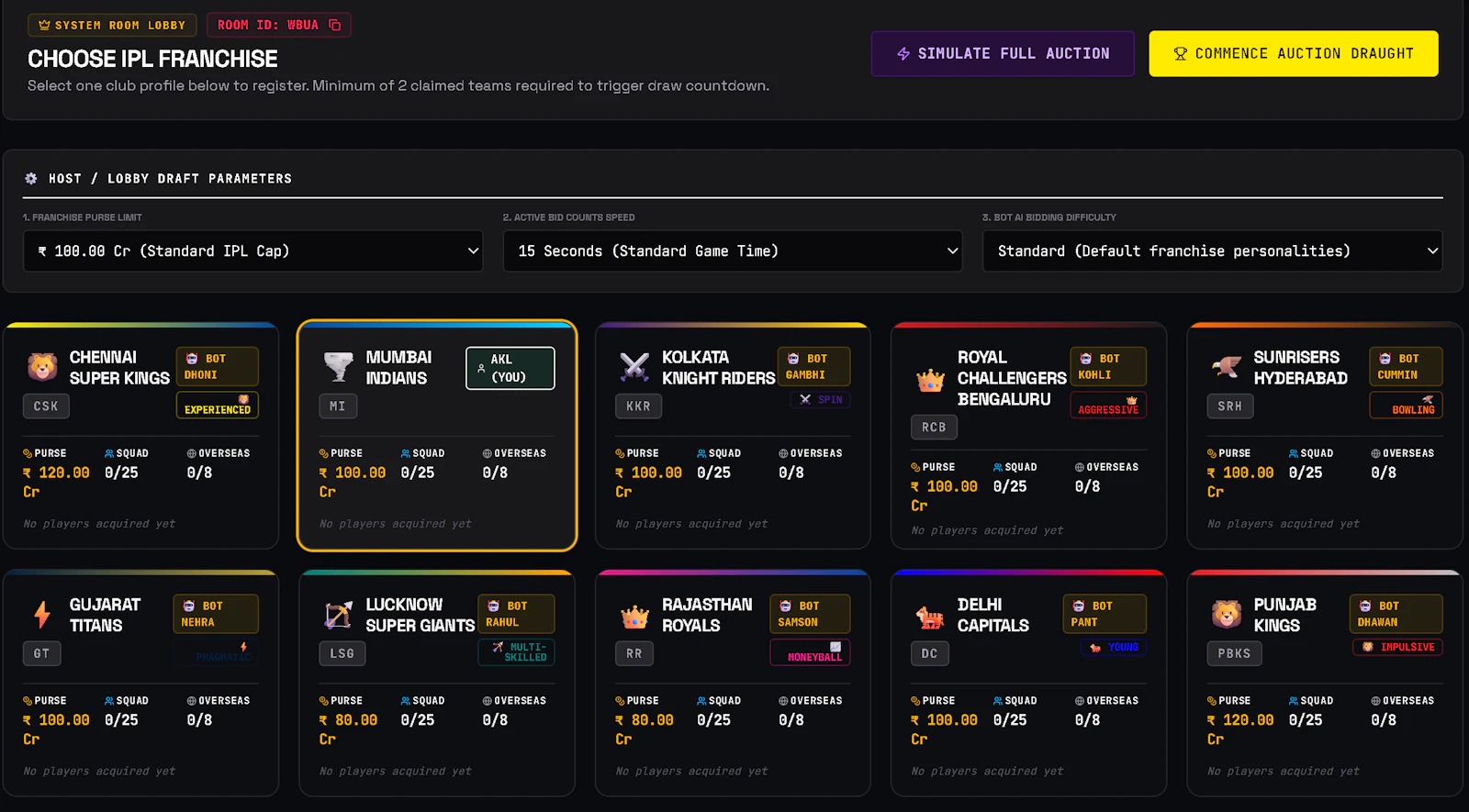 Auction Premier League (APL) screenshot 5