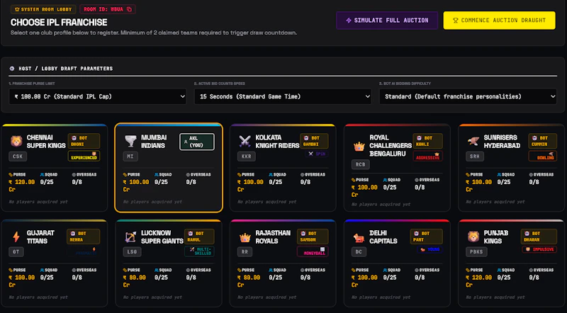 Auction Premier League (APL) screenshot 5