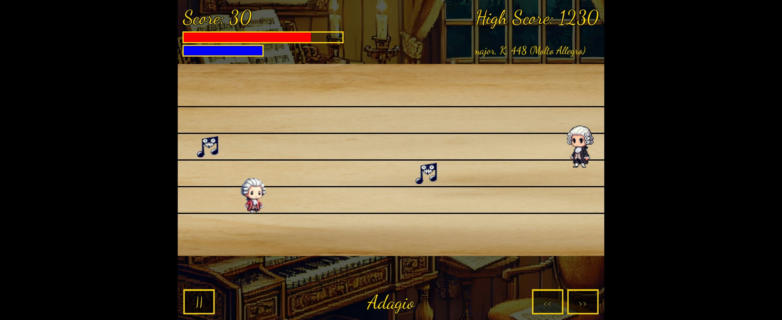 Mozart Run - Screenshot 2 showing product features and functionality