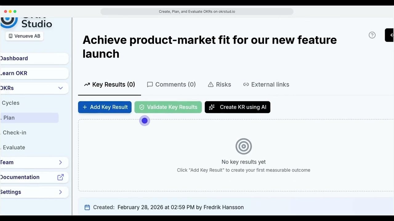 Delvyn OKR Studio media 1