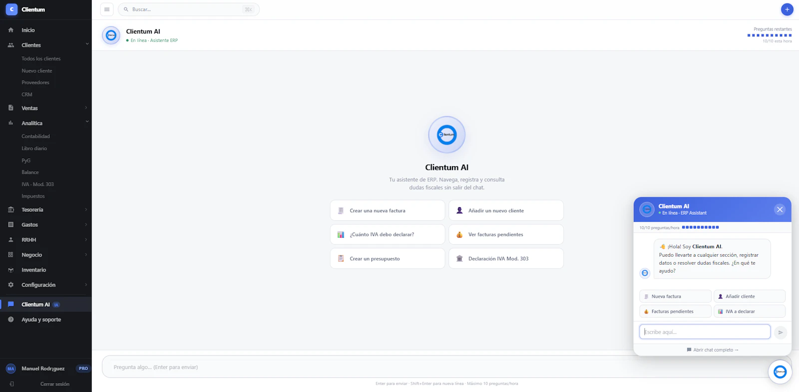 Clientum screenshot 7